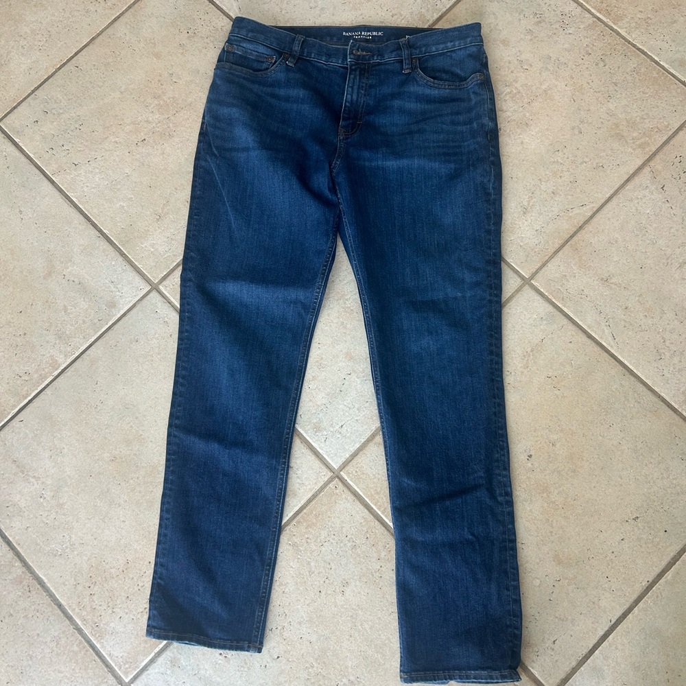 Banana Republic Dark Blue Skinny Jeans